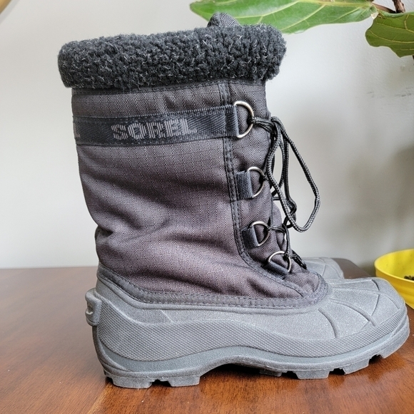Sorel Shoes - Sorel Cumberland black snow winter waterproof boots size 10 black